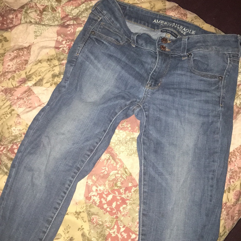 American Eagle Artist Crop Jeans